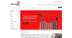 Desktop Screenshot of fastenersdepotny.com
